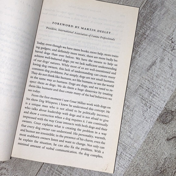 Cesar’s way correcting dog problems paperback book - Picture 4 of 6